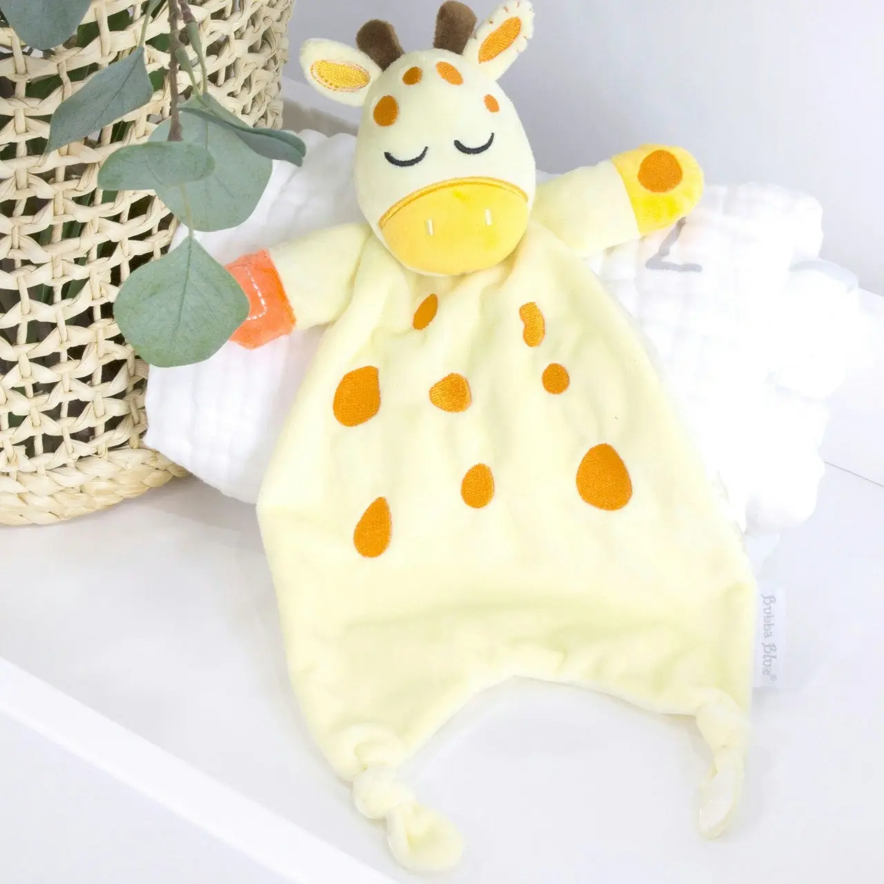 Bubba Blue Giraffe Security Blanket