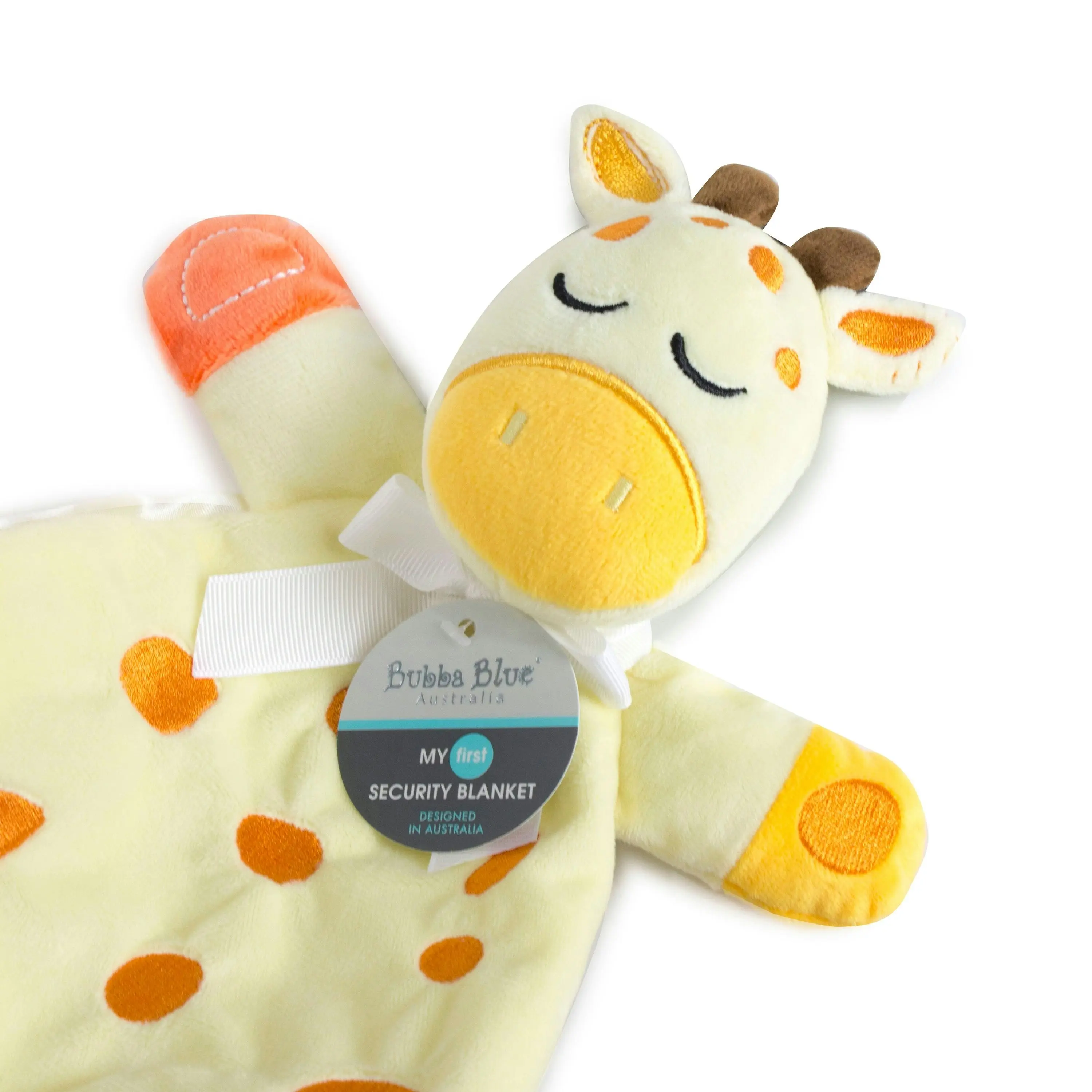 Bubba Blue Giraffe Security Blanket