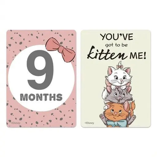 Disney Baby Aristocats Milestone Cards