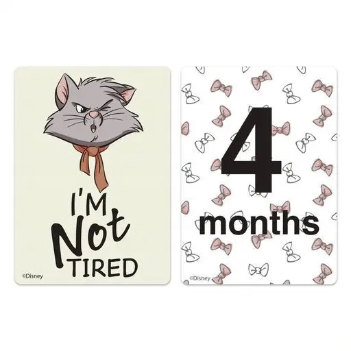 Disney Baby Aristocats Milestone Cards