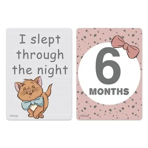 Disney Baby Aristocats Milestone Cards