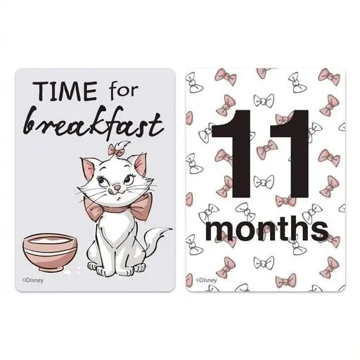 Disney Baby Aristocats Milestone Cards