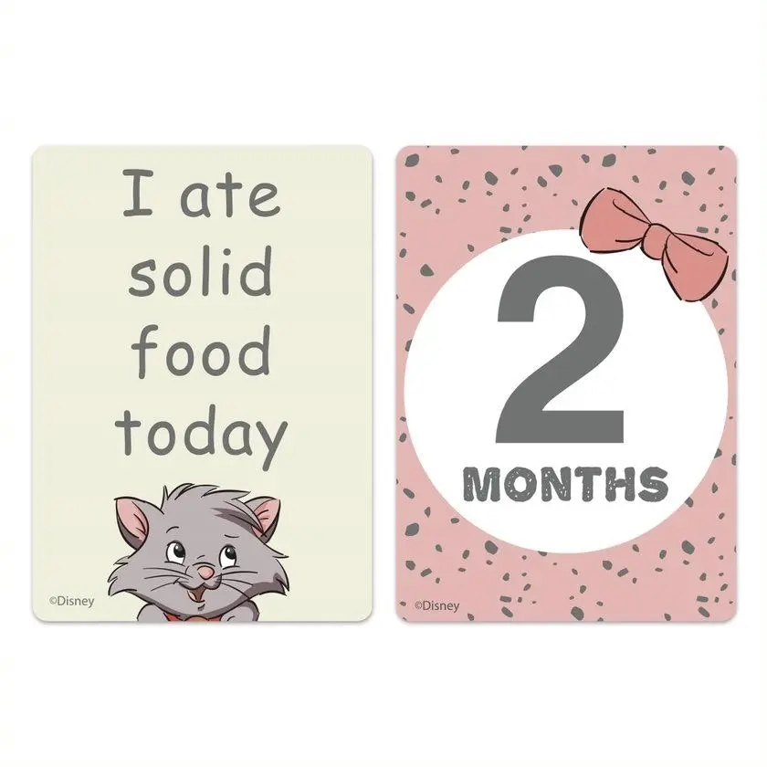 Disney Baby Aristocats Milestone Cards