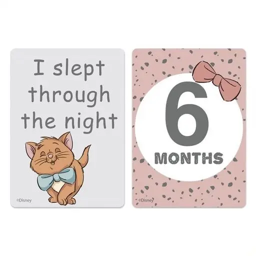 Disney Baby Aristocats Milestone Cards