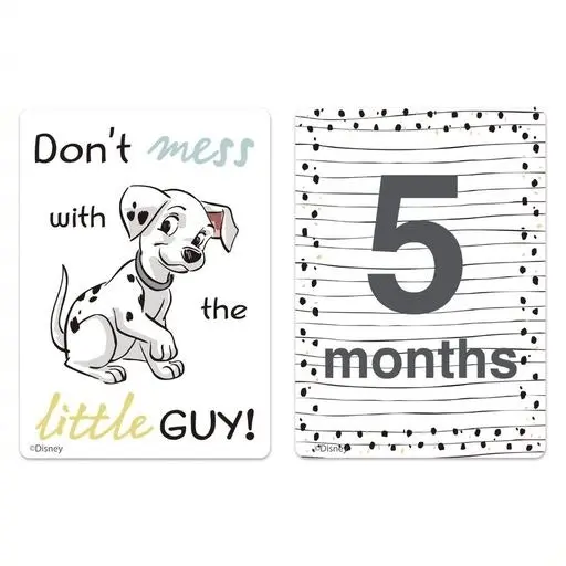 Disney Baby 101 Dalmatians Milestone Cards