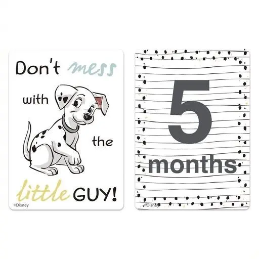 Disney Baby 101 Dalmatians Milestone Cards