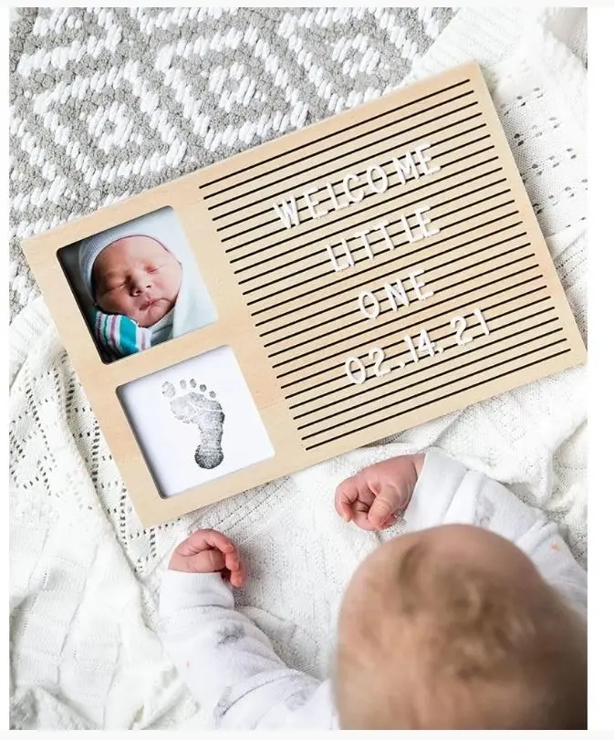 Pearhead Babyprints Letterboard Frame