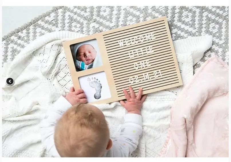 Pearhead Babyprints Letterboard Frame