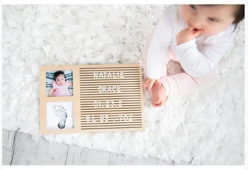 Pearhead Babyprints Letterboard Frame