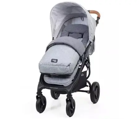 Valco Baby Snug Footmuff Grey Marle