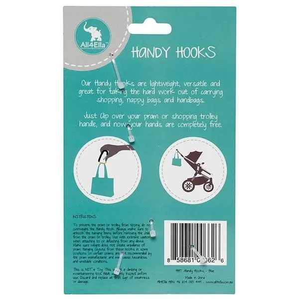 All4Ella Handy Hooks Silver