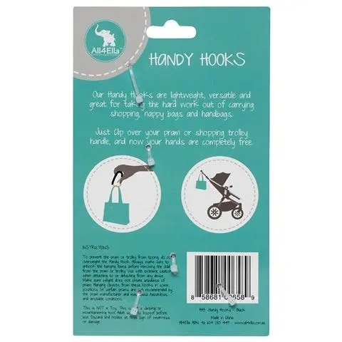 All4Ella Handy Hooks Black