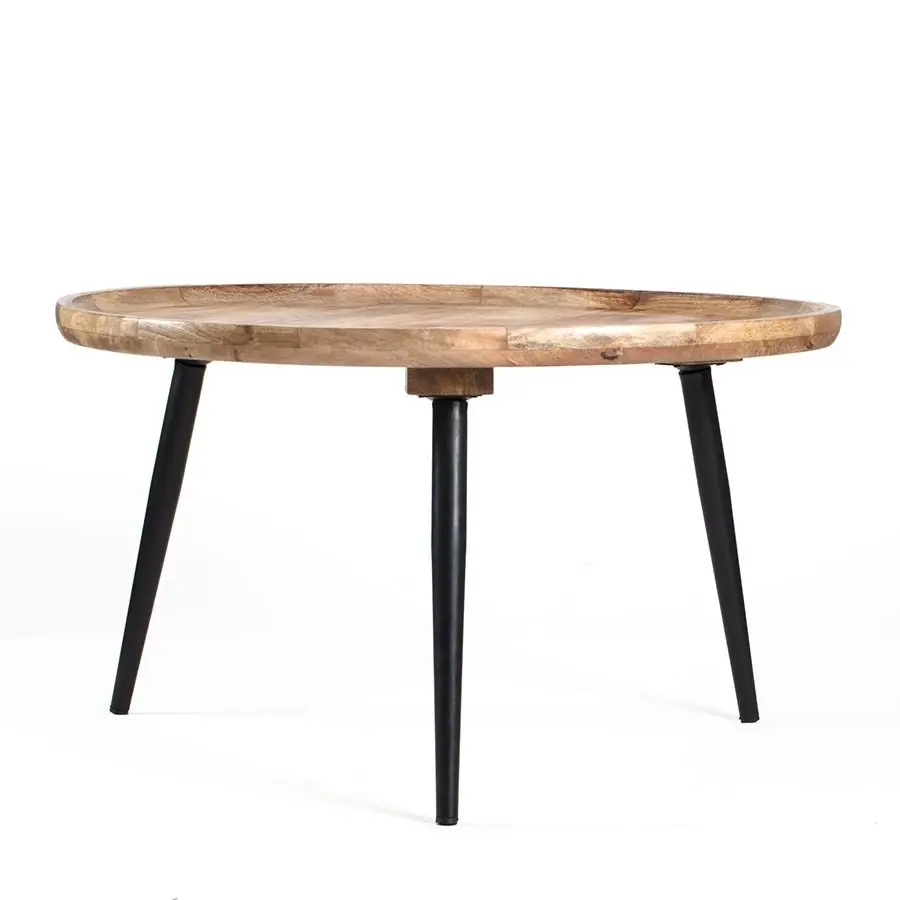 Willow & Silk Metal/Wooden 75x43cm Oslo Trio Coffee/Side Table