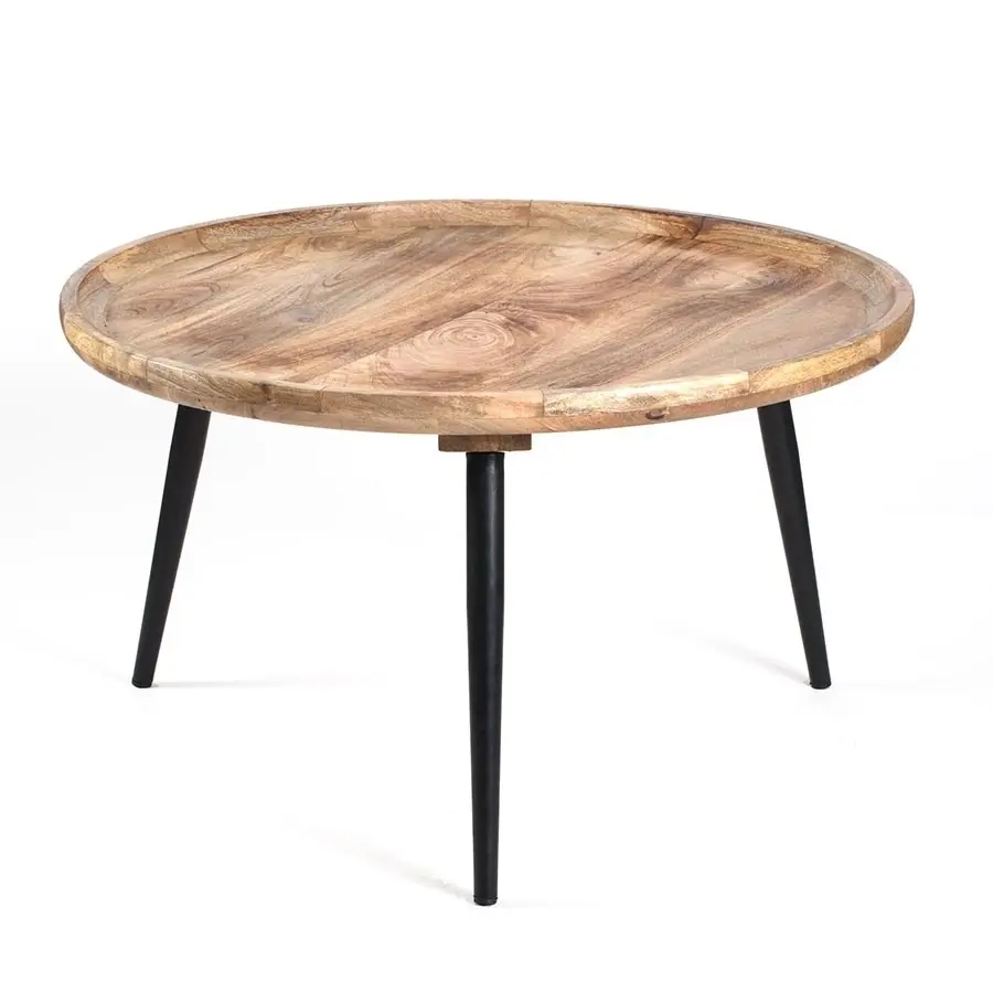 Willow & Silk Metal/Wooden 75x43cm Oslo Trio Coffee/Side Table