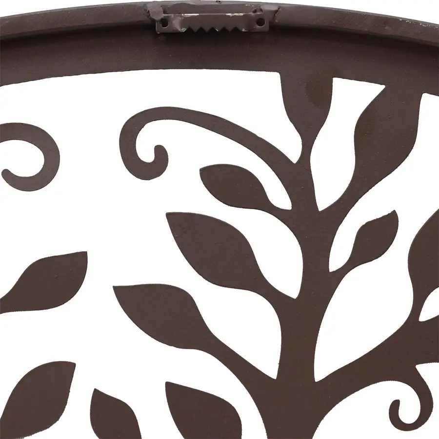 Willow & Silk Laser-Cut 80cm Metal 'Welcome' Tree of Life Sign Wall Art