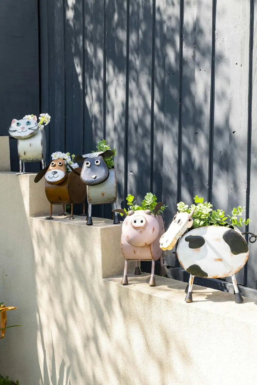 Glamour Metal Sheep Garden Planter