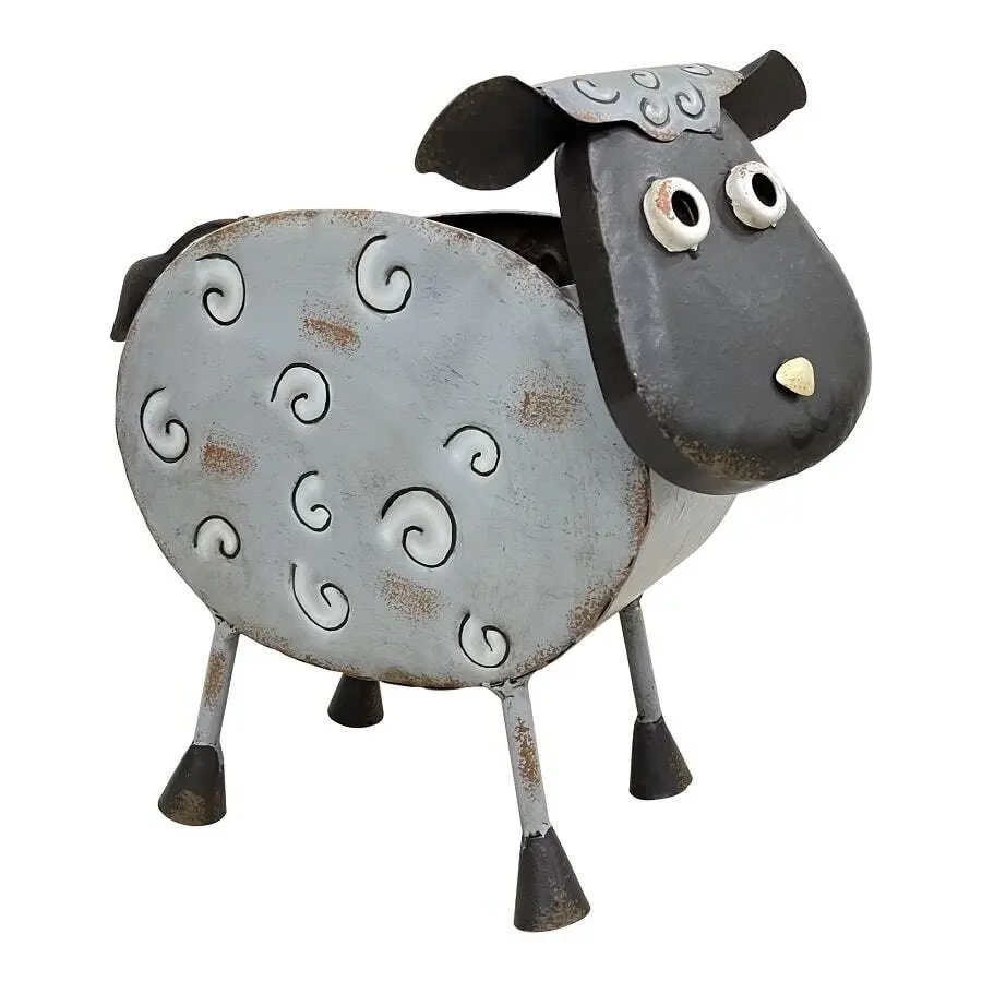 Glamour Metal Sheep Garden Planter