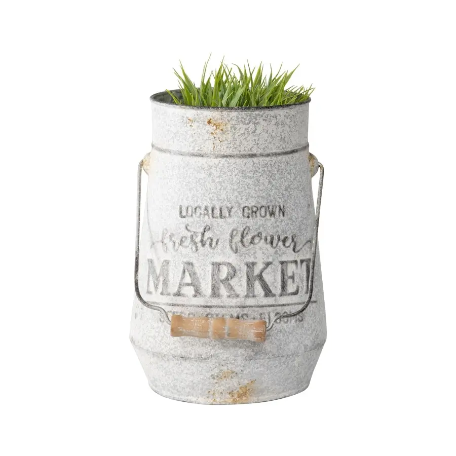 Willow & Silk Country Pot 26cm 'Market' Garden Planter