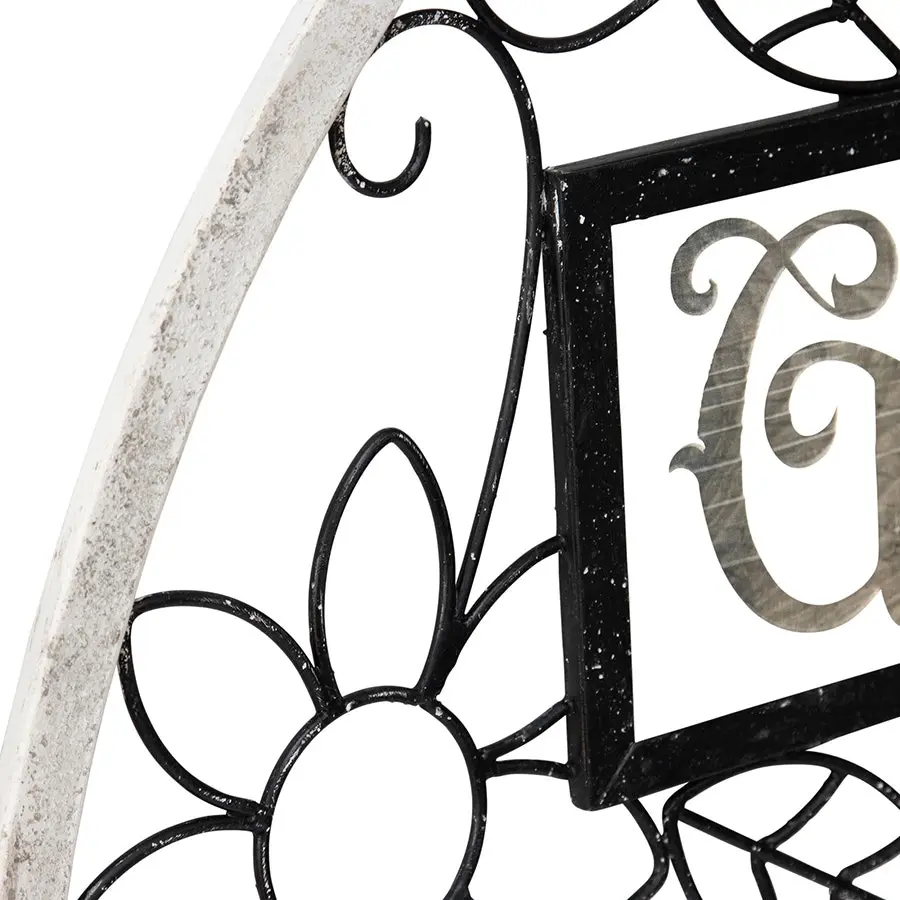 Willow & Silk Fleur Design 'Garden' Sign Wall Art