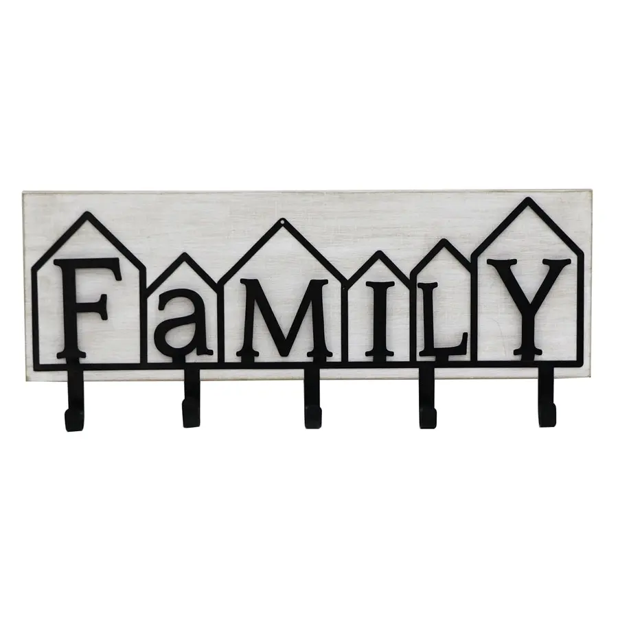 Willow & Silk 'Family' 5-Hook Coat Hanger