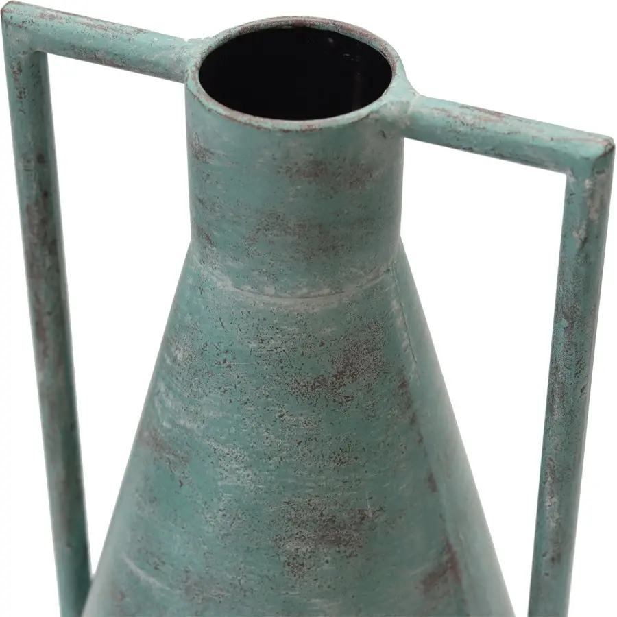 Willow & Silk Tall Aqua Urn Decorative Pot Ornament