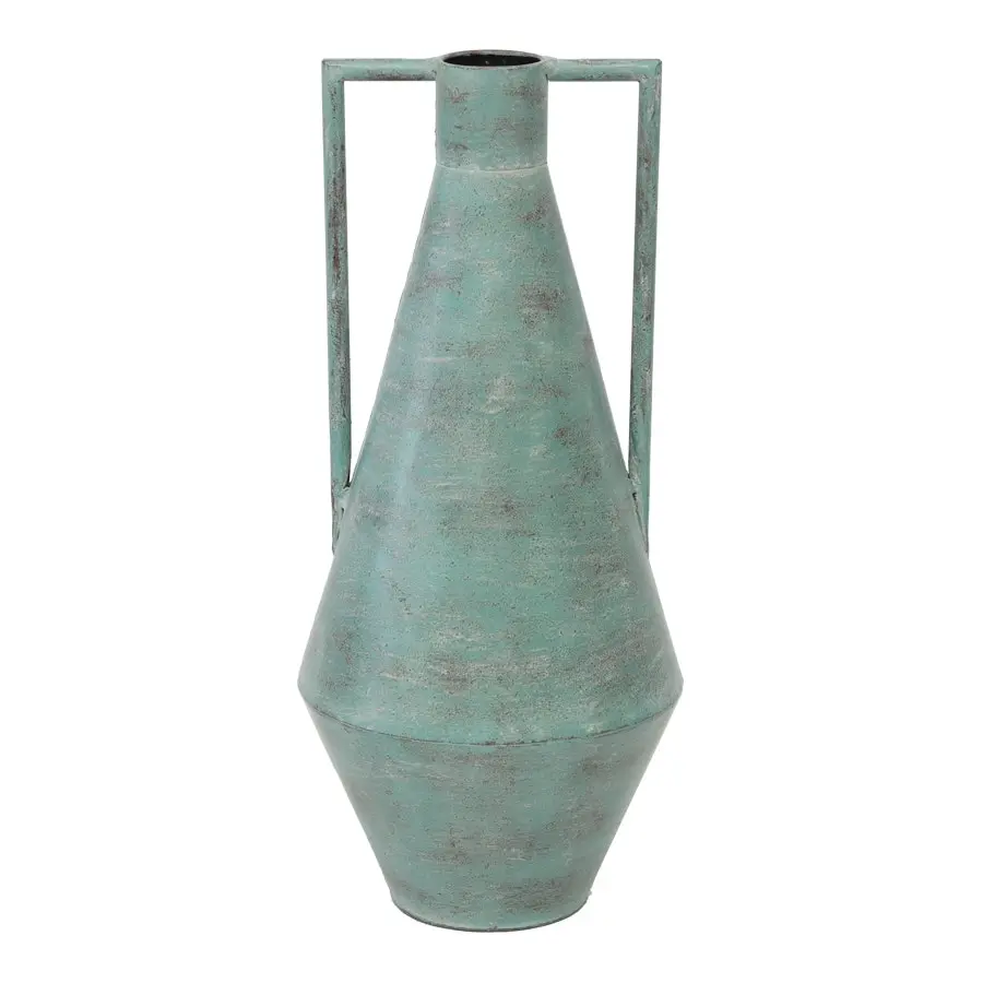 Willow & Silk Tall Aqua Urn Decorative Pot Ornament