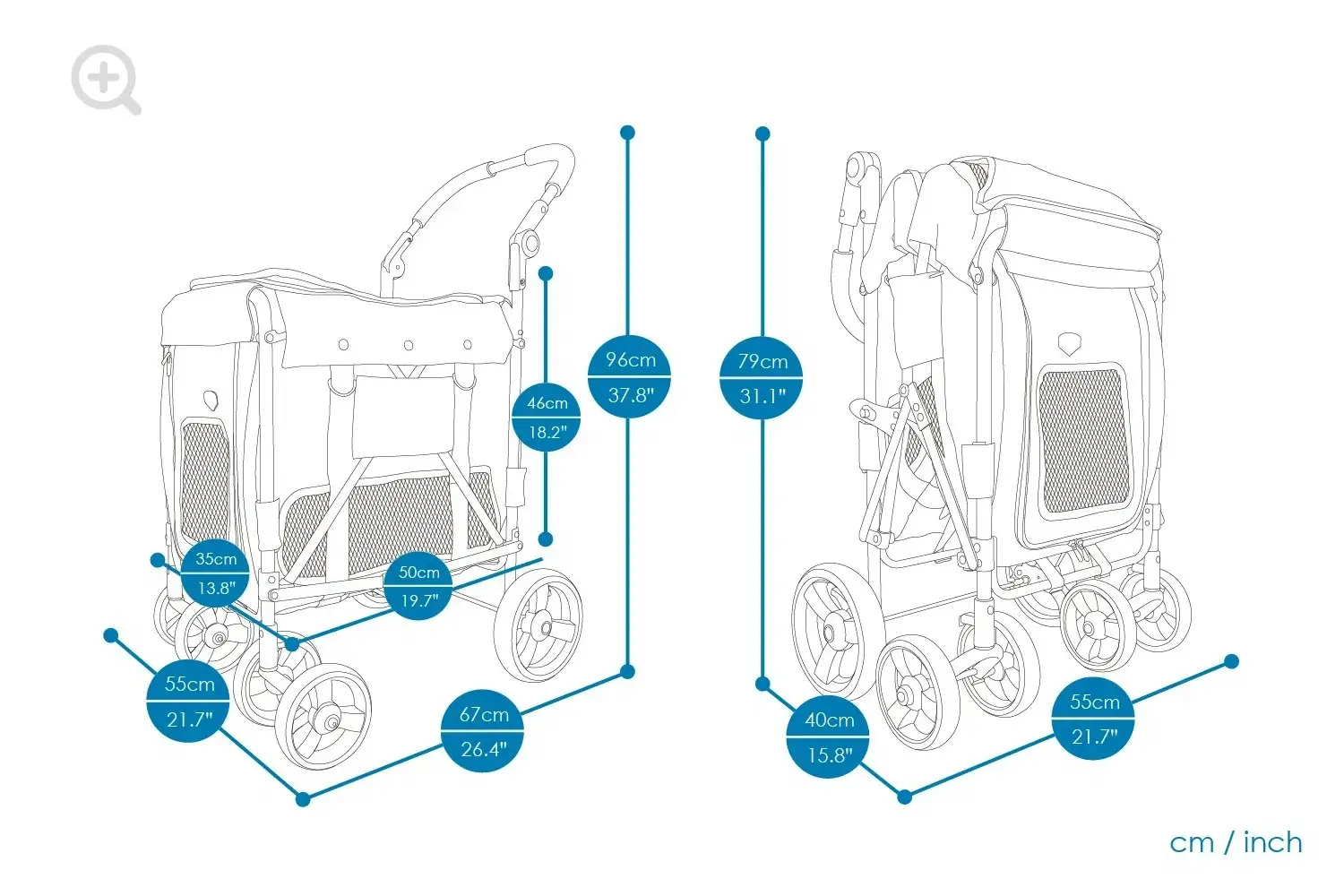 Gentle Giant Pet Wagon Stroller