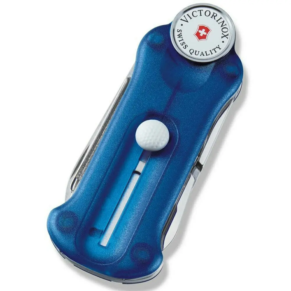 Victorinox Swiss Army Knife Sport Golf Tool Marker Divot Repair | Blue