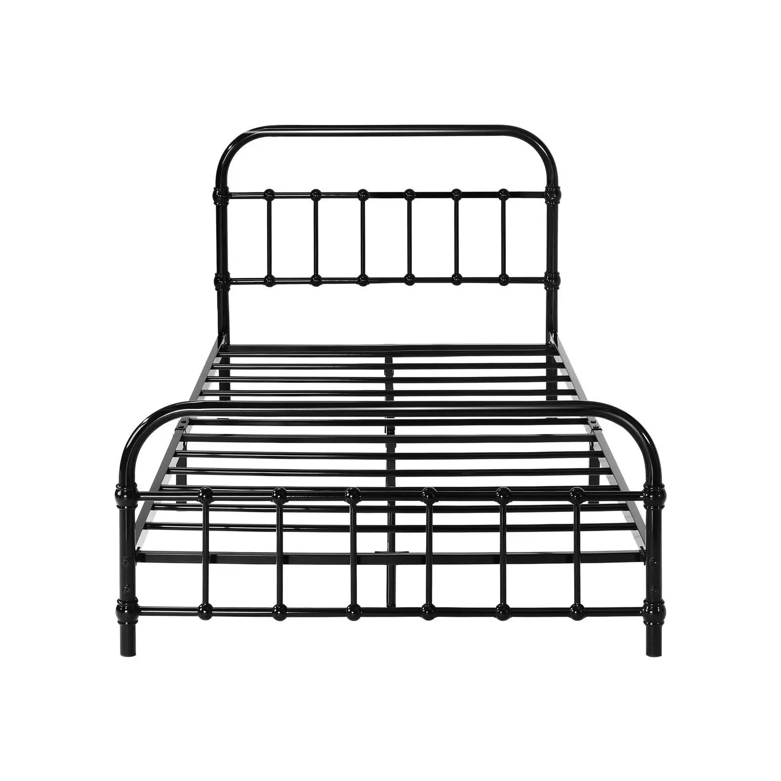 Oikiture Metal Bed Frame King Single Size Bed Base Platform