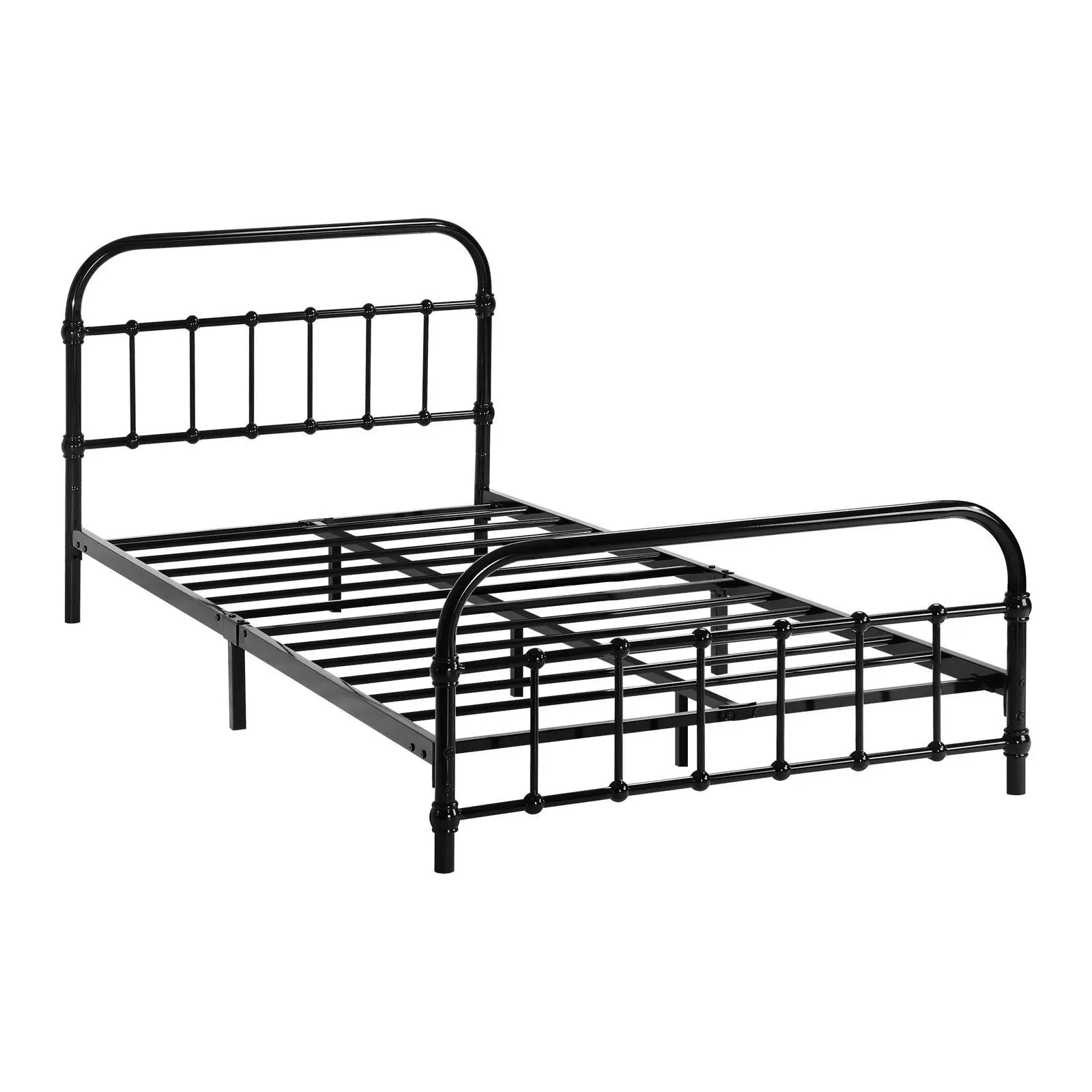 Oikiture Metal Bed Frame King Single Size Bed Base Platform