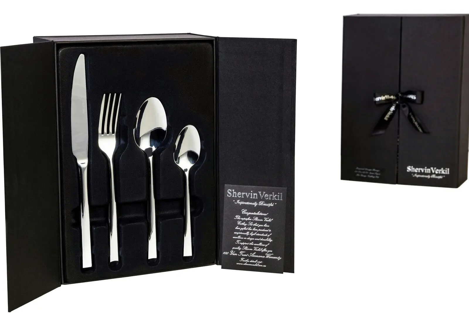 Shervin Verkil Beautiful Classic Forged 40 Pc Cutlery Set