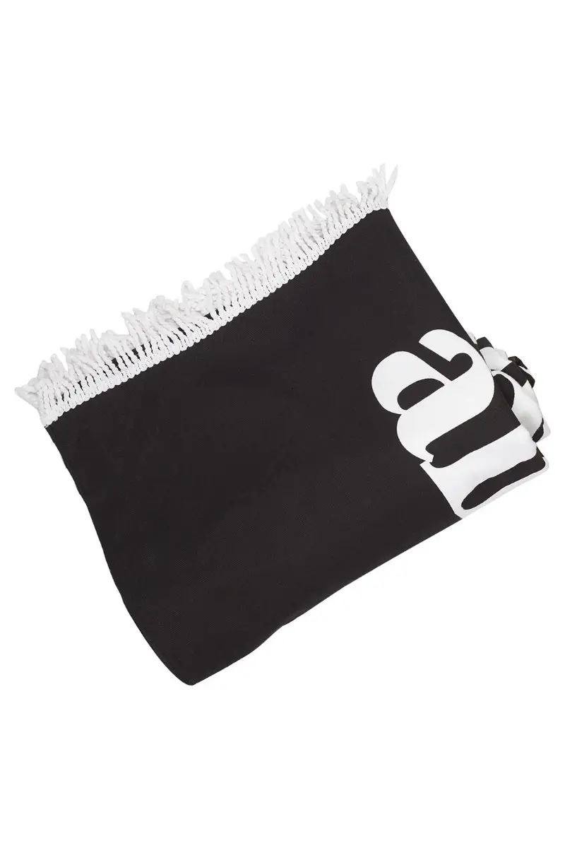 All About Eve | Beach Towel (Black)