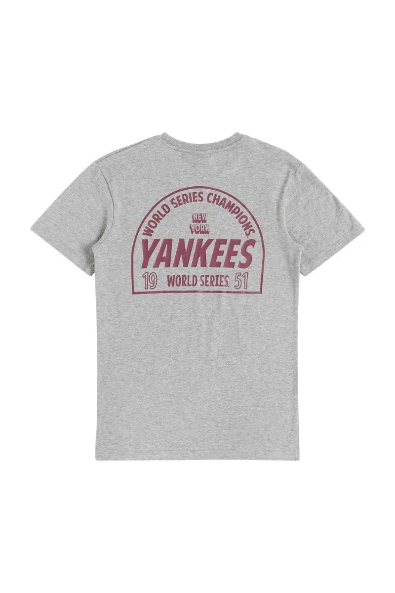 Majestic | Mens Mtr In Chmp Tee Yankees (Grey Marl)