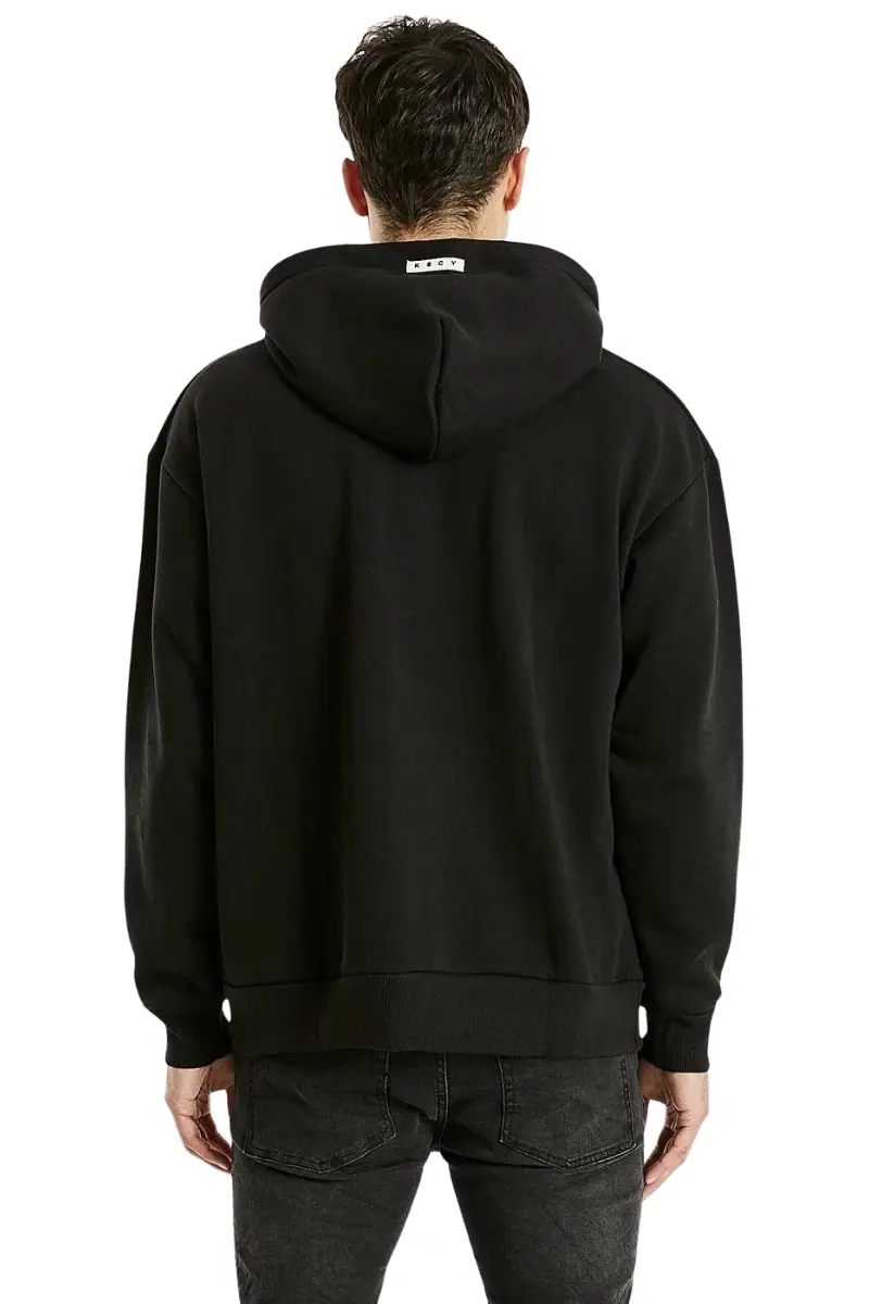 Kiss Chacey KSCY | Mens Essentials Hooded Sweater (Jet Black)