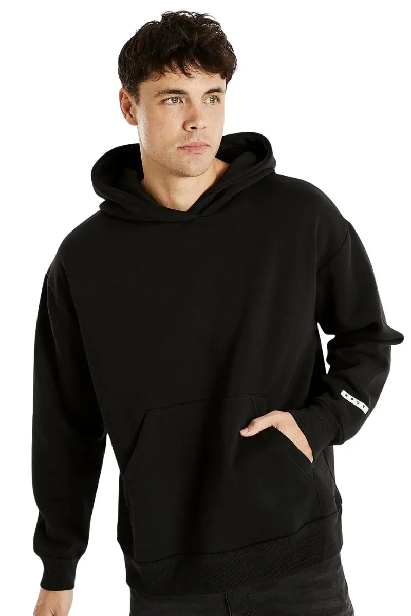 Kiss Chacey KSCY | Mens Essentials Hooded Sweater (Jet Black)