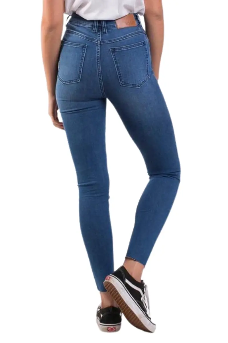 Silent Theory | Womens Vice Hi Skinny Jean (Denim Blue)