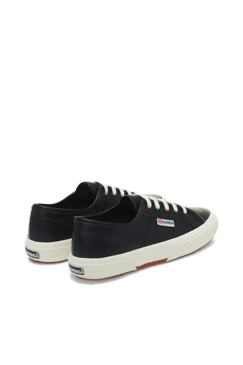 Superga | Unisex 2750 Vegan Faux Leather (Black)