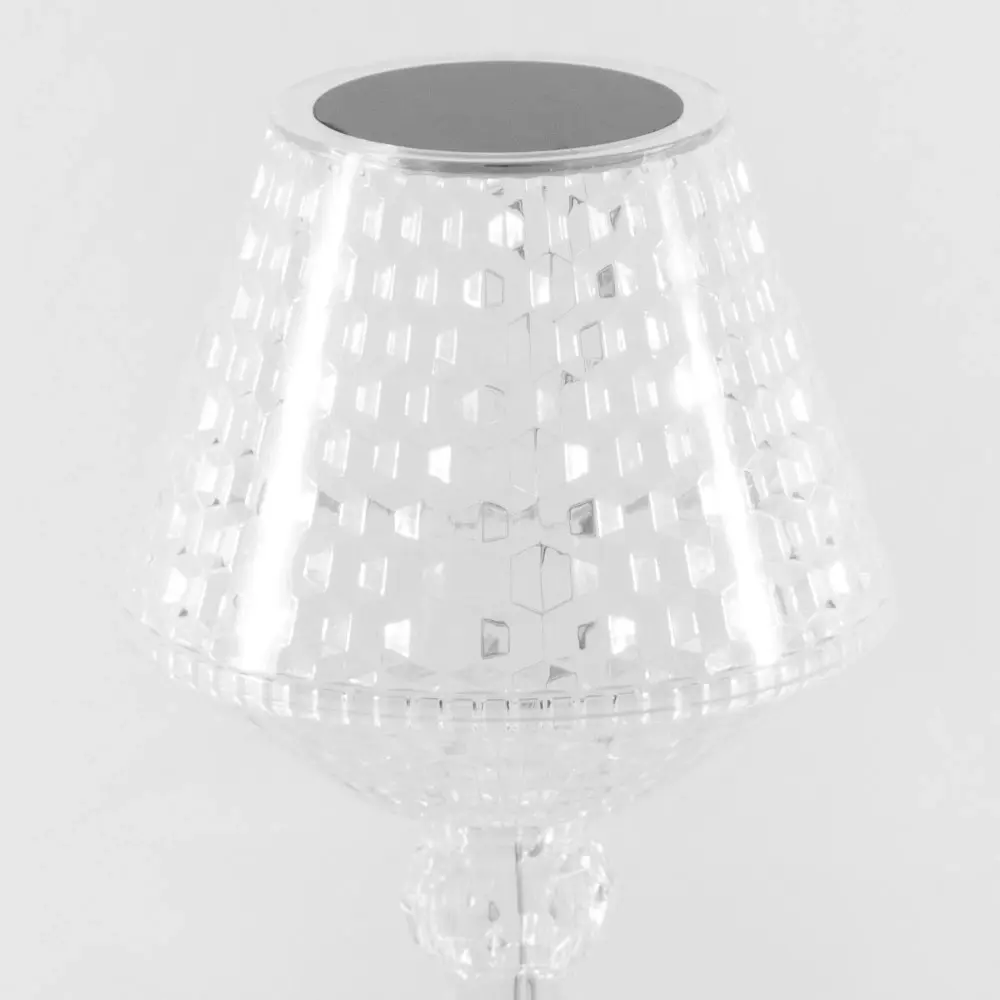 Mandala Pattern Crystal Cut Touch Lamp