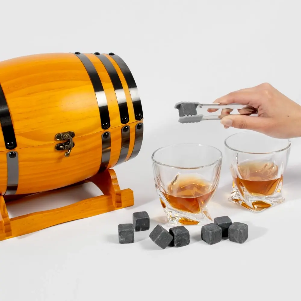 Refined Gifts Whiskey Barrel Gift Box