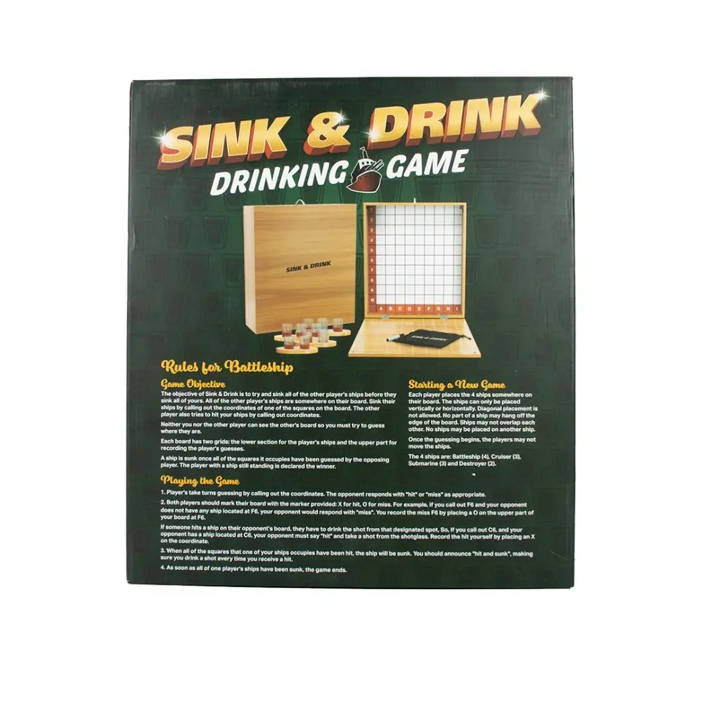 Drinking Game Sink And Drink