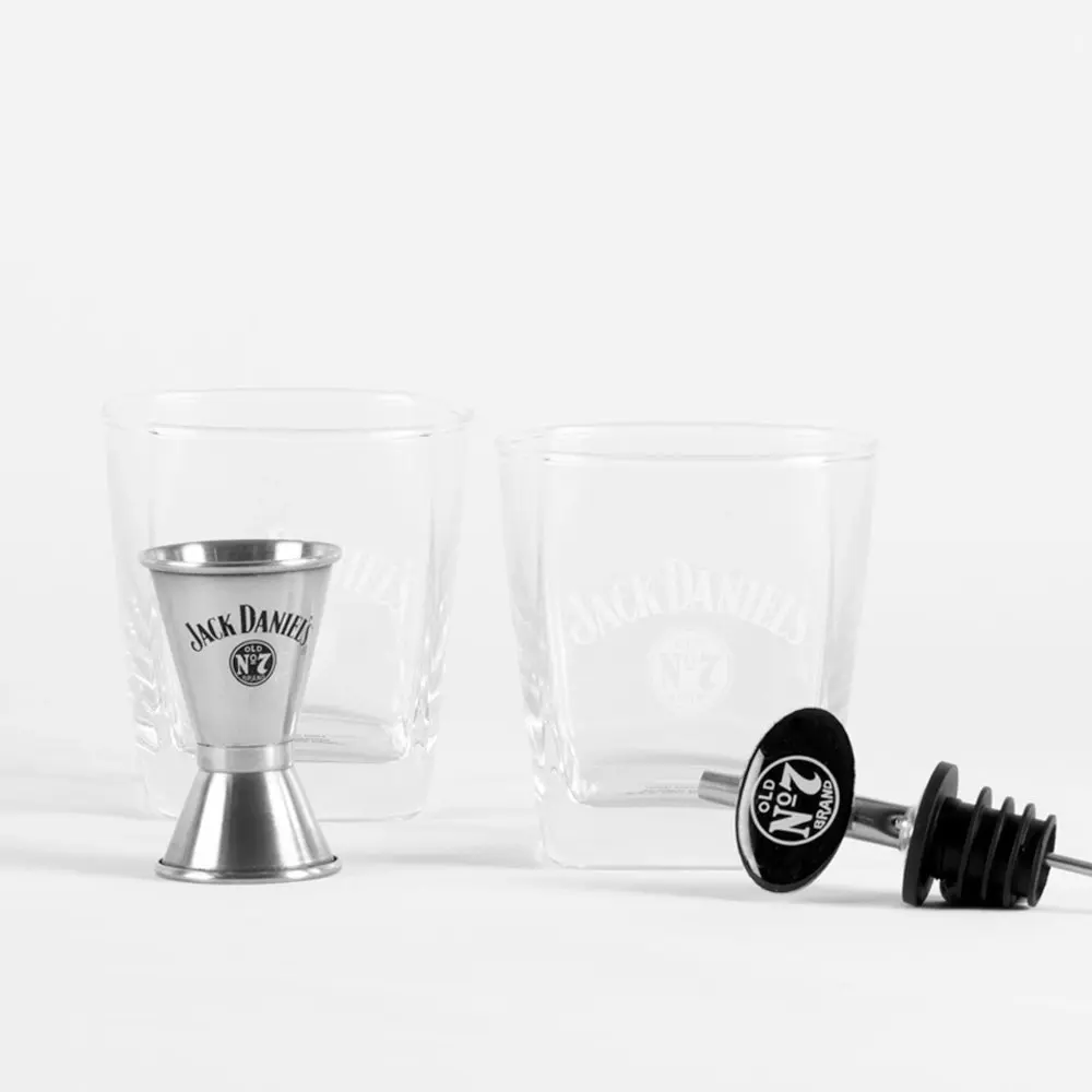 Jack Daniel's Pourer, Jigger & Glasses Set