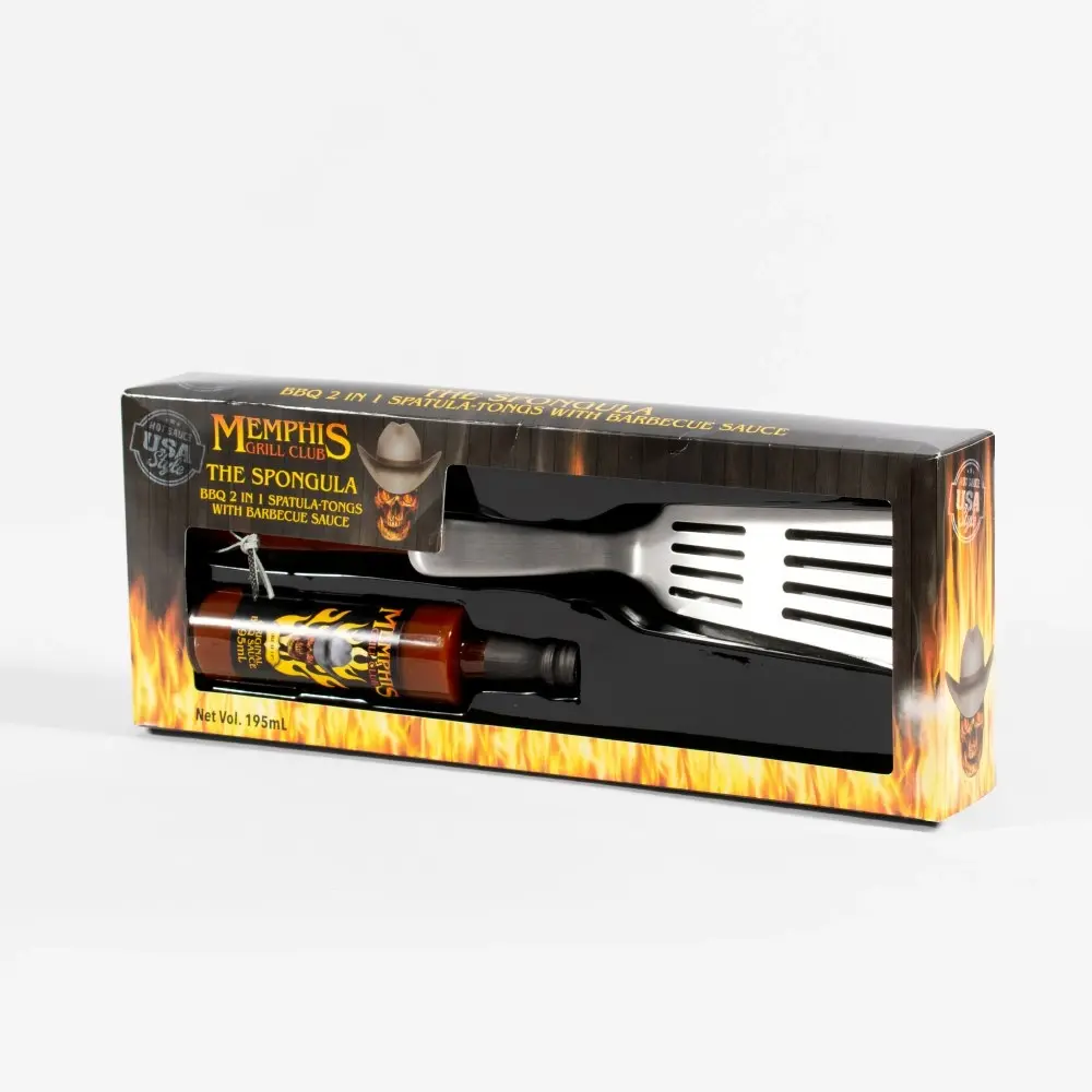 Memphis Grill Club The 2 In 1 Spongula Kit