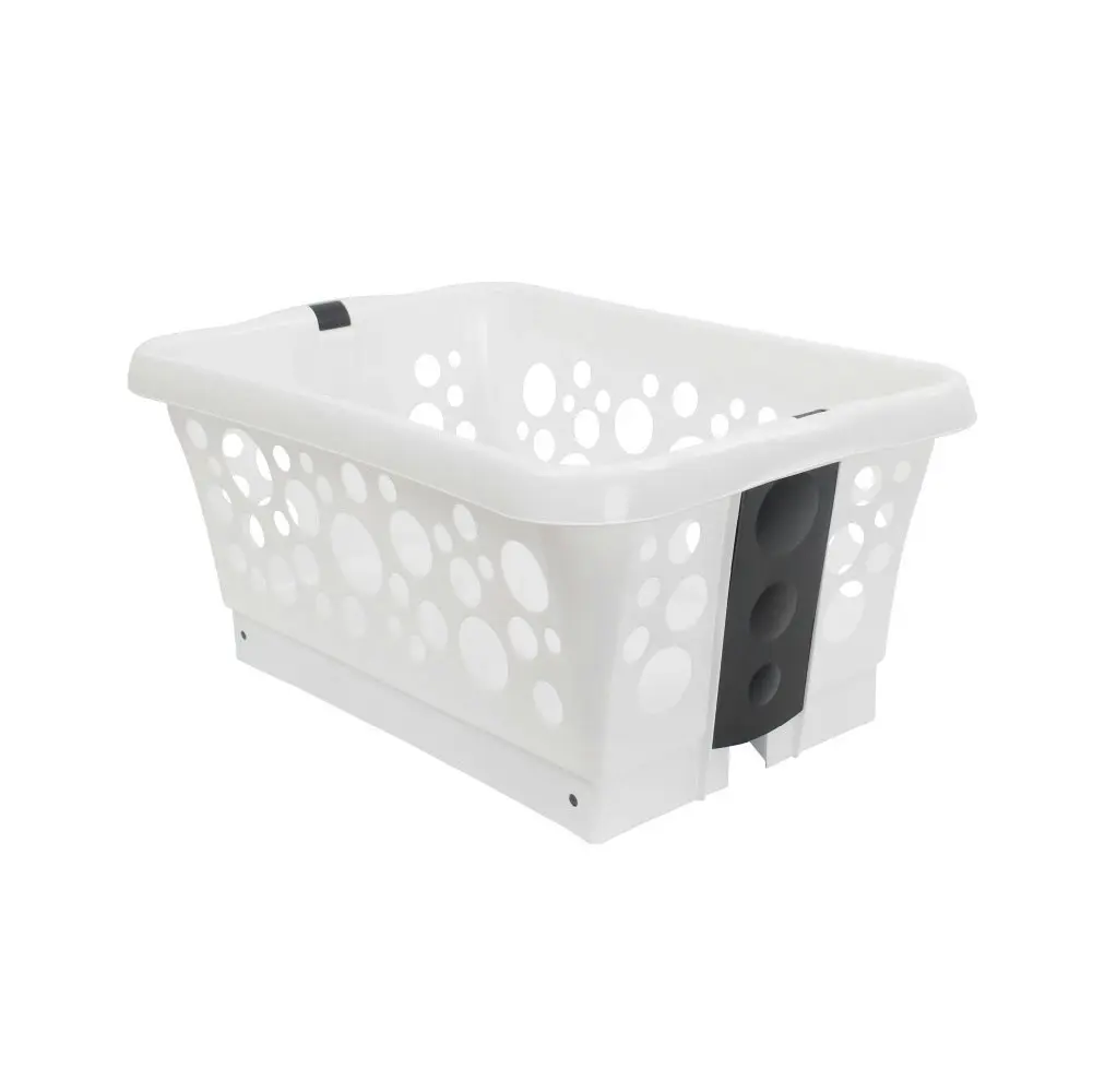 White Magic Laundry Baskets With Foldable Legs 50l