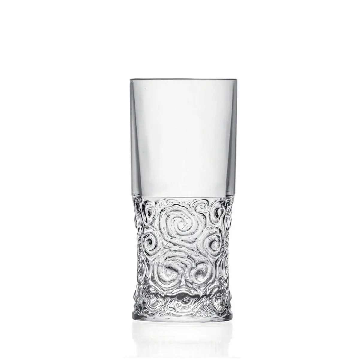 RCR MIXOLOGY SOUL HIGHBALL CRYSTAL TUMBLERS SET 6 - 350ml