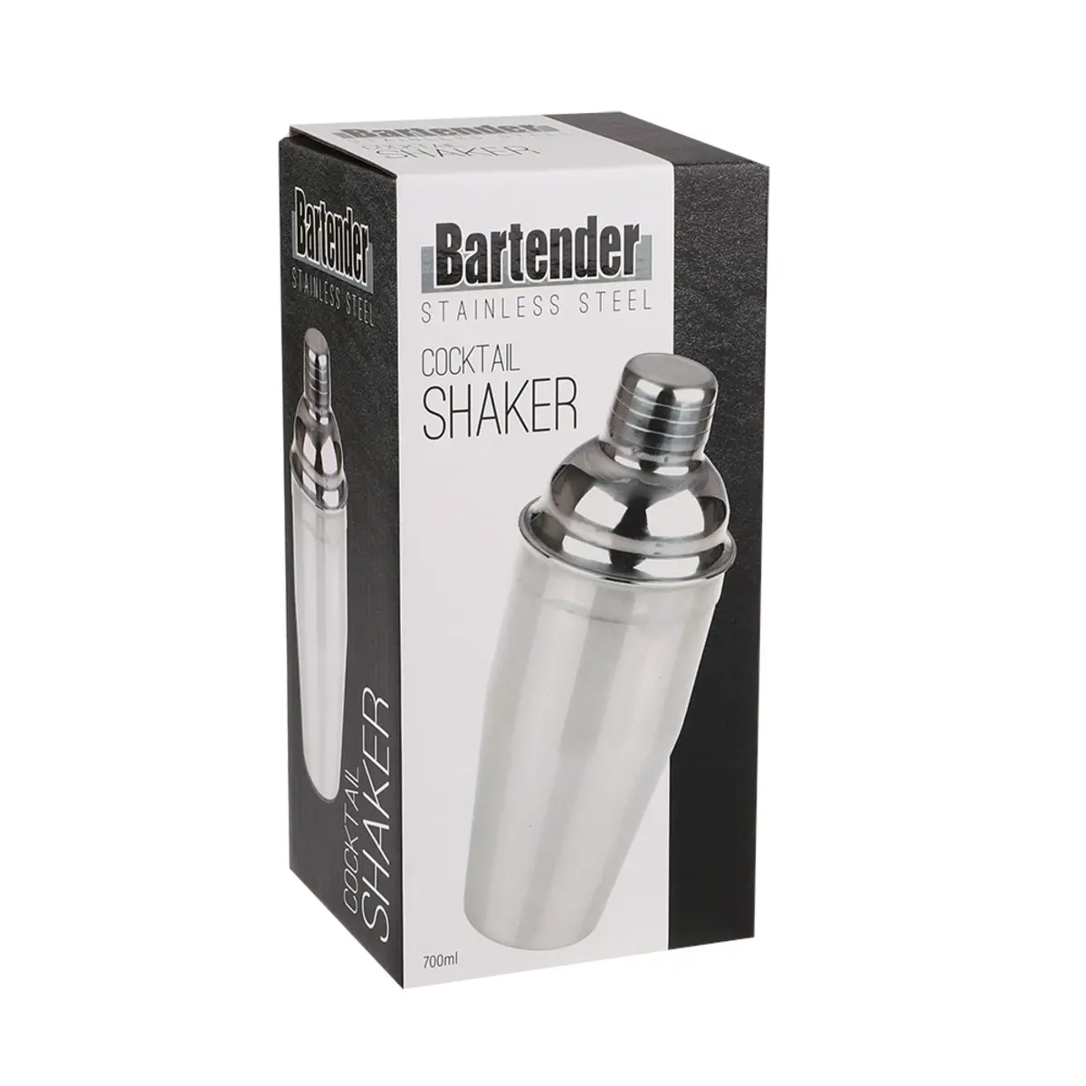 Bartender STAINLESS STEEL COCKTAIL SHAKER 700ml