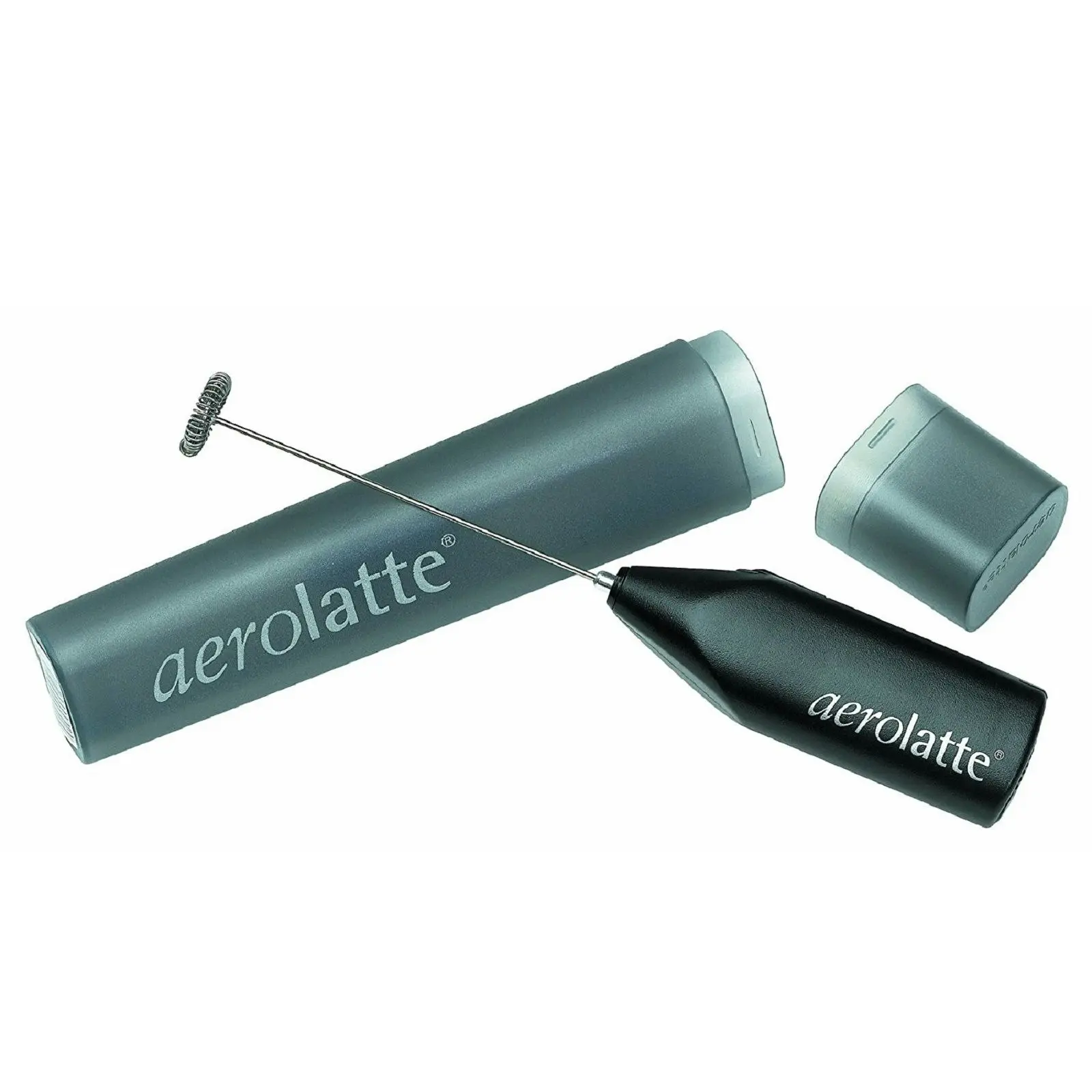 Aerolatte To Go Milk Frother With Case   Black