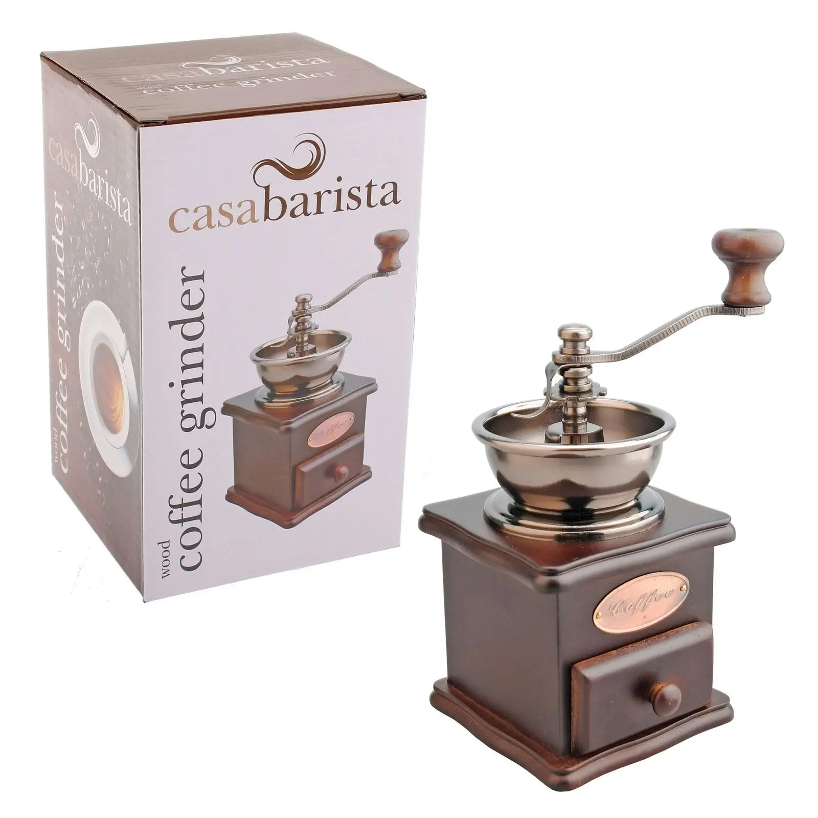 Casabarista Wood Coffee Grinder