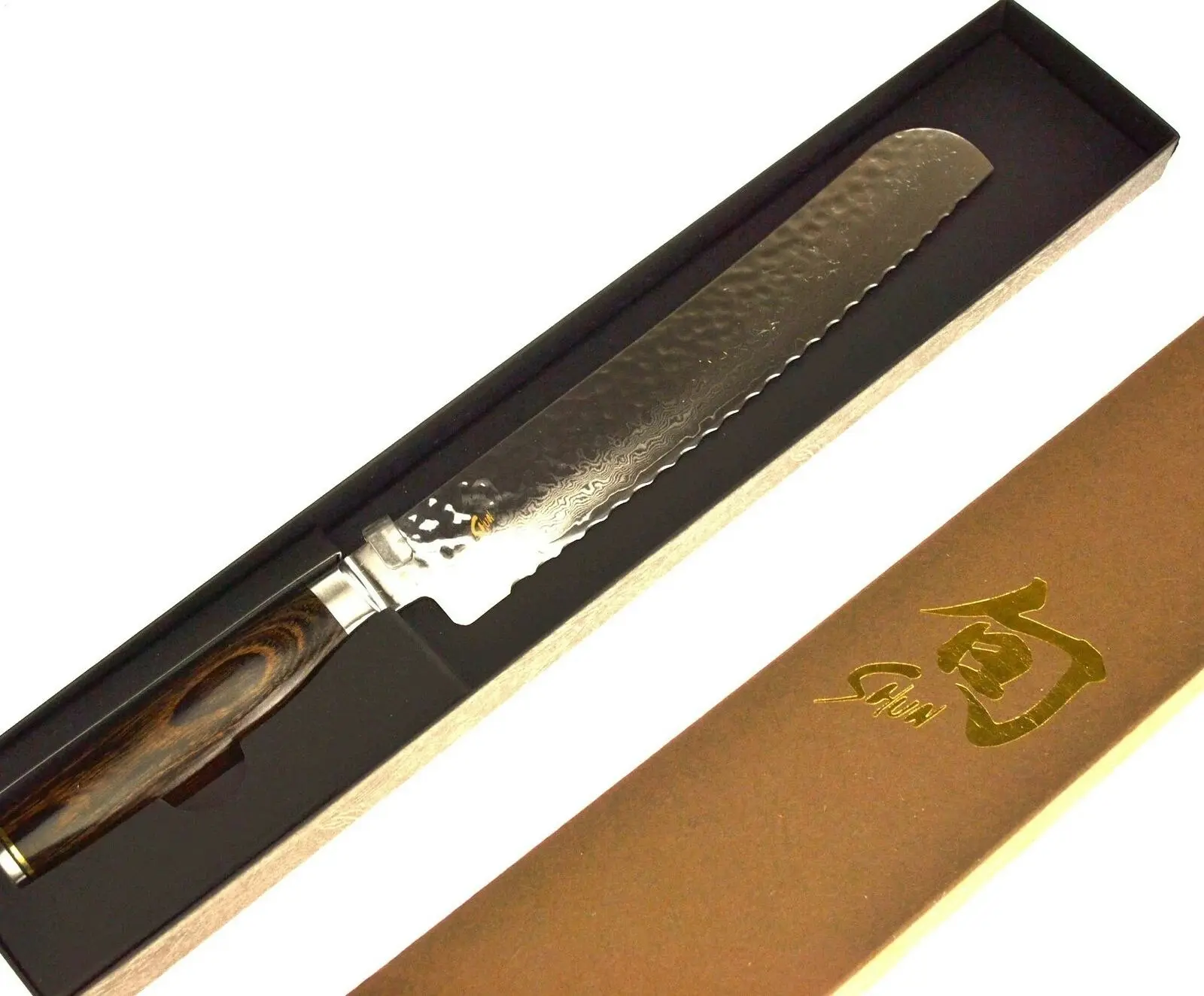 SHUN Premier Bread Knife 23cm   Gift Boxed