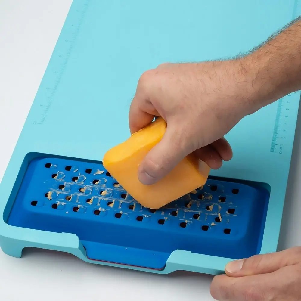 Tasty 5 Piece Cutting Board Prep Station Set