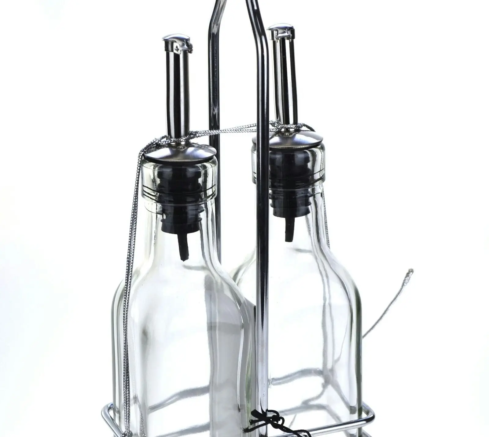 Oil And Vinegar Bottle Set With Stand